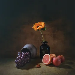 Rustic Sunflower Still Life