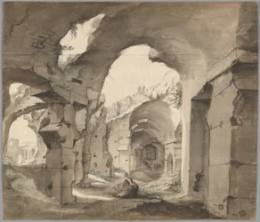 Interior View of the Coliseum