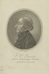 Portrait of the Poet and Physiognomist Johann Kaspar Lavater