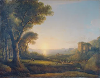 The Bay of Baiae at Sunset
