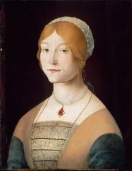 Portrait of a Woman with a Pearl Necklace