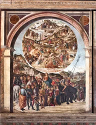 Triumph of Fame, episodes of the Old Testament, scenes of martyrs