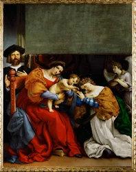 Mystic Marriage of Saint Catherine of Siena