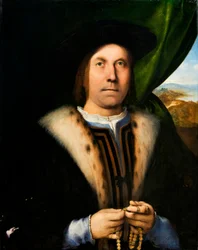 Portrait of a Man with a Rosary