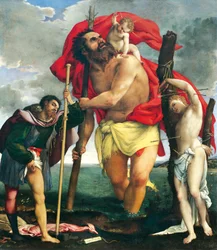 St Christopher Between Saints Rocco and Sebastian