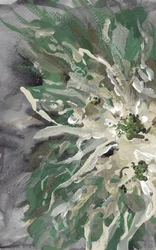 Green Floral Abstract