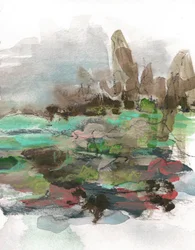 Serene Mountain Reflections