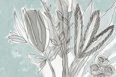 Soft Botanical Abstract