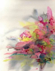 Vibrant Abstract Watercolor