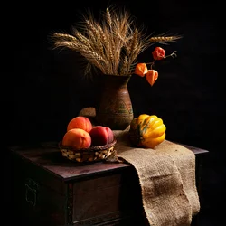 Autumn Harvest Still Life