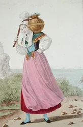 Dairymaid of the Cherbourg region, c.1820