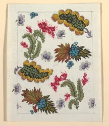 Floral Design for Printed Textile