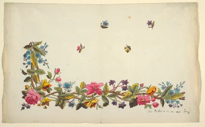 Floral Design for Printed Textile