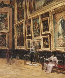 In the Louvre