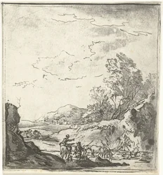 Landscape with Rider and Shepherd