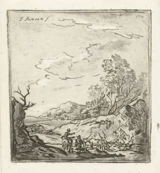Landscape with Rider and Shepherd