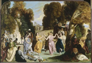 Dance of the Muses, between 1846 and 1851