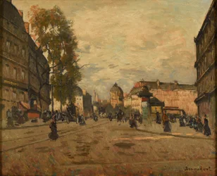 Saint-Michel Square in Paris