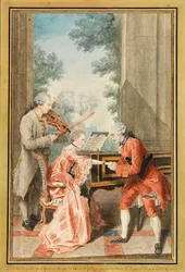 Mademoiselle Delong de Genève, Monsieur Philippe and Monsieur de Texier