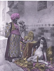 Osbech and the captives (illustration from 