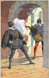 Assassination of William I the Taciturn in Delft in 1584