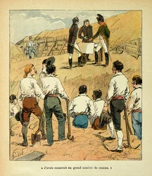 Napoleon directed major works in France during his reign