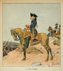 Equestrian Portrait of Frederick II of Prussia called the Great Frederick
