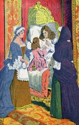 Louis XIV on His Deathbed