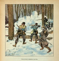 The Army of the Loire: Francs Shooters French Fighter Under Wood