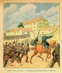 The Eastern Army: Defense of the city of Dijon on October 30