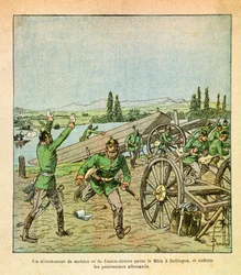 The Eastern Army: A detachment of French motives and snipers crossed the Rhine