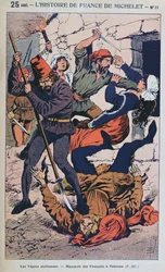 The Sicilian Vespers, Illustration for a Popular History of France by Michele