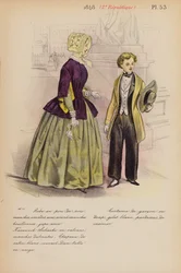 French fashion: 1848, 2nd Republic