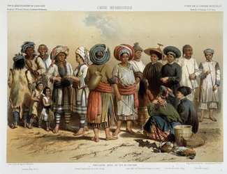 Ethnic Groups Around 1870, in 