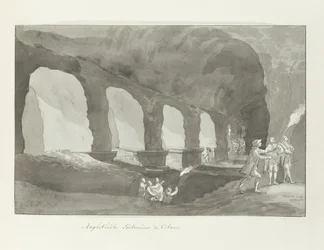 Basement of the Amphitheater of Catania (Voyage en Italie, en Sicile et à Malte - 1778)