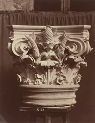 Ornamental Sculpture from the Paris Opera House (Column Fragment)