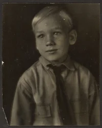 [Boy in Shirt and Tie]
