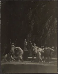 Dancers in Garden