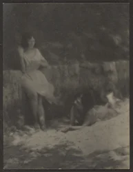 Dancers in Garden, Resting
