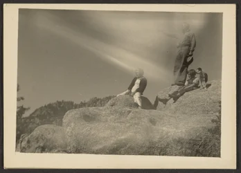 Figures on Rocks