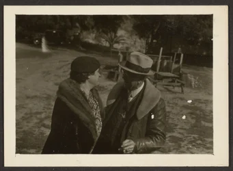 Fleckenstein and Woman