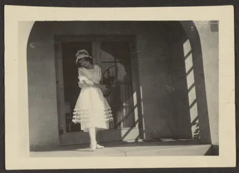 Florence Dancing on Porch