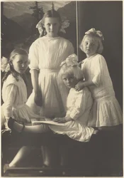 Four Young Girls