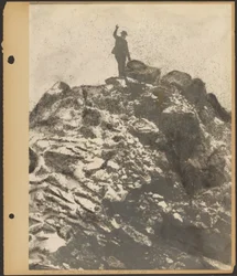 L.F. on Mt. Shasta Peak [Louis Fleckenstein]