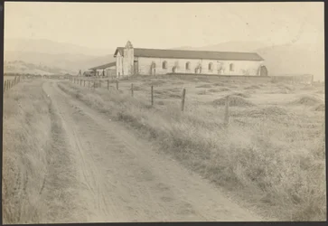 [Landscape with Mission]