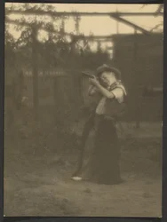 Little Boy Playing Cowboy