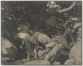 Noonday Siesta on San Jacinto Peak