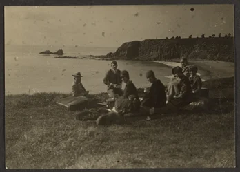 Picnic by Ocean