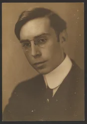 Portrait of Young Man with Pince Nez