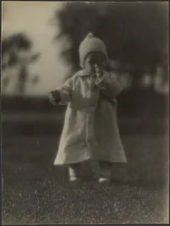 Portrait of a Baby in Coat